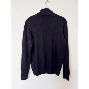 Calvin Klein Black Long Sleeve Turtleneck Sweater